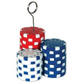 Poker Chip Photo/Balloon Holder